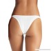 Vitamin A Women's Sunflower EcoRib Carmen Brazilian Bikini Bottom White B07B7DV3VS